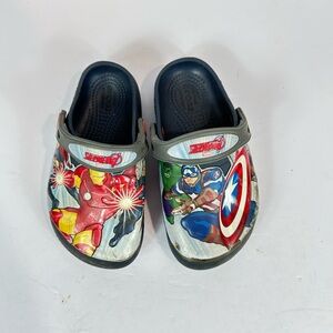 CROCS MARVEL  AVENGERS  Slip On Child’s Unisex Boy Girl Clog Shoes Size C 11